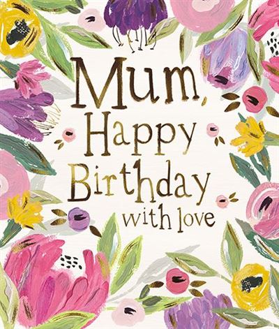 Paper House Mum Birthday Card*