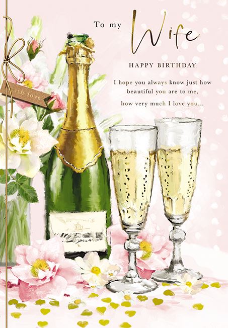 Paper House Wife Birthday Card*