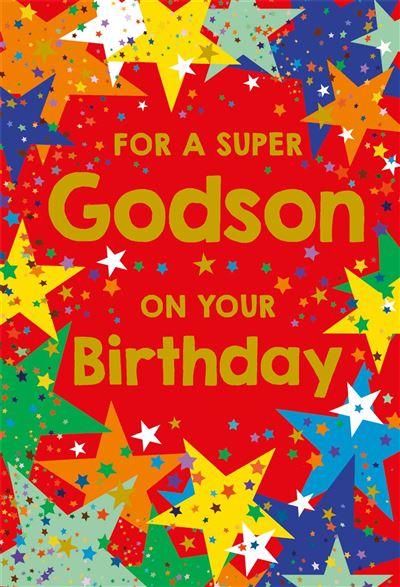 Nigel Quiney Godson Birthday Card*
