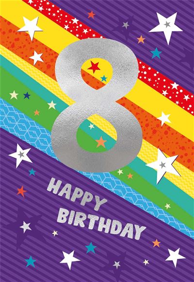 Nigel Quiney 8th Birthday Card*