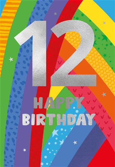 Nigel Quiney 12th Birthday Card*