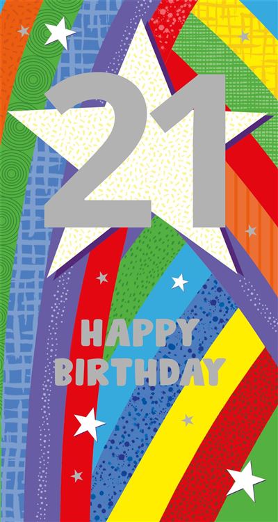 Nigel Quiney 21st Birthday Card