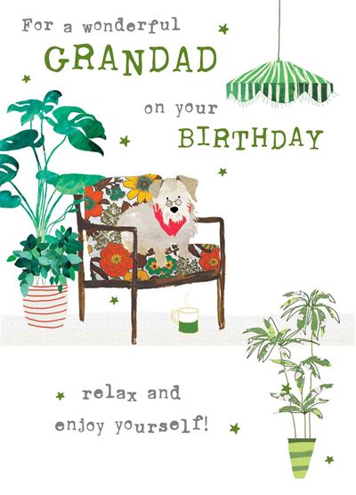 Nigel Quiney Grandad Birthday Card*