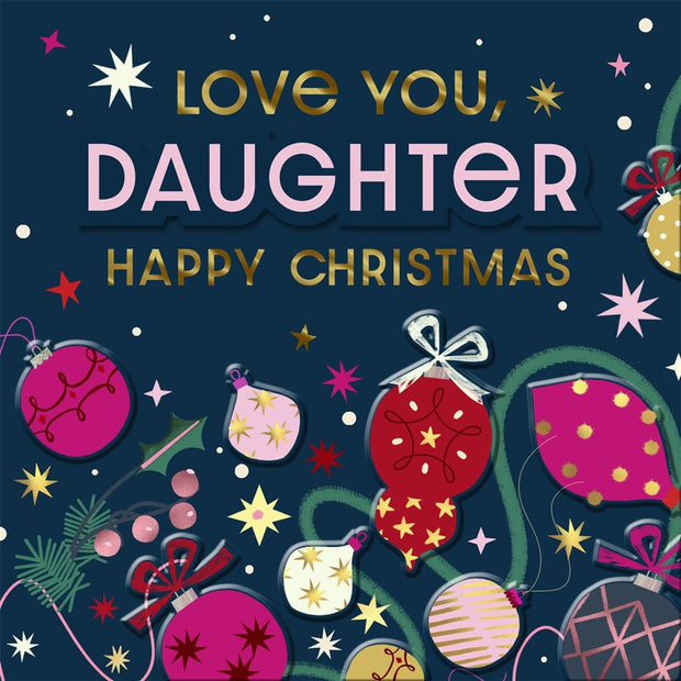 Hallmark Daughter Christmas Card