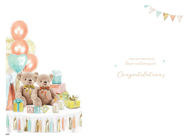 ICG Birth of Twins Card
