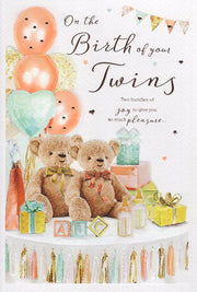 ICG Birth of Twins Card