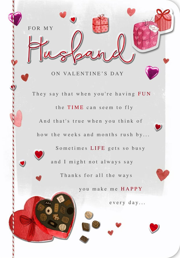 Hallmark Husband Valentine's Day Card