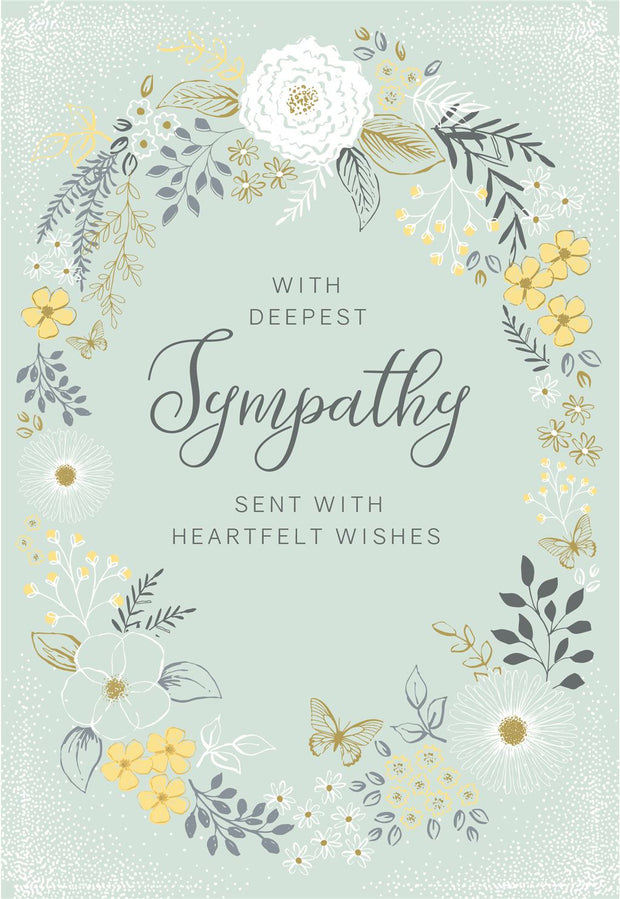 Cherry Orchard Sympathy Card*