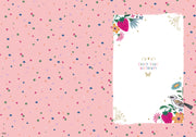 ICG Floral Birds Birthday Card*