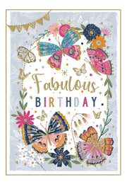 ICG Butterflies Birthday Card*