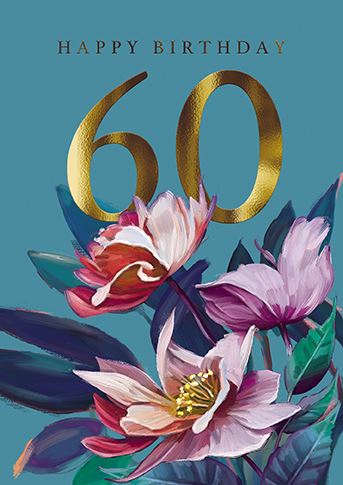 Paper House 60th Birthday Card*