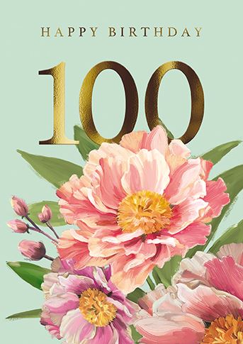 Paper House 100th Birthday Card*