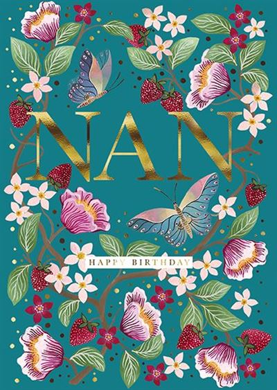 Paper House Nan Birthday Card*