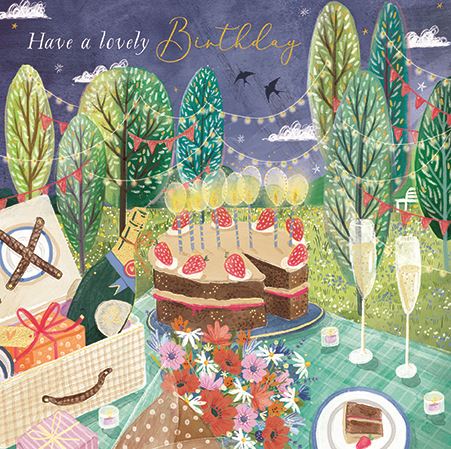 Ling Design Birthday Picnic Birthday Card*