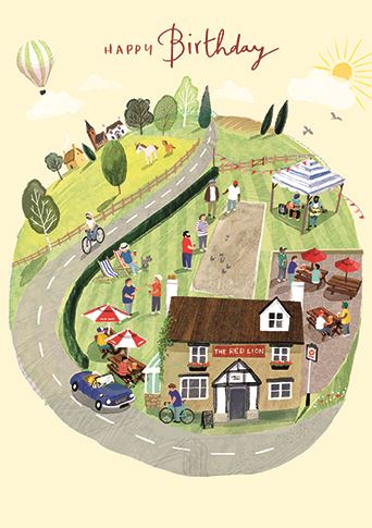Ling Design Pub Birthday Card*
