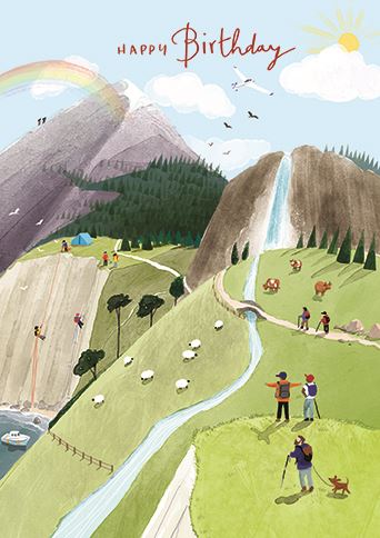 Ling Design Outdoor Pursuits Birthday Card*