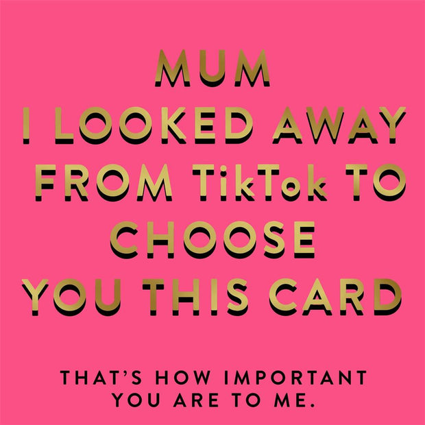 Hallmark Mum Mother's Day Card