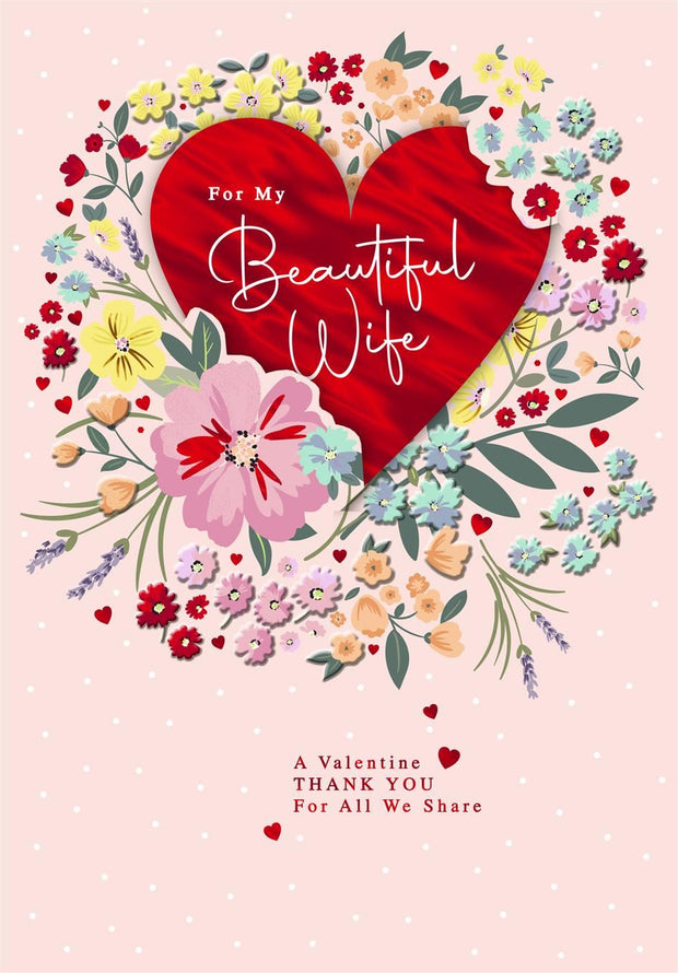 Hallmark Wife Valentine's Day Card