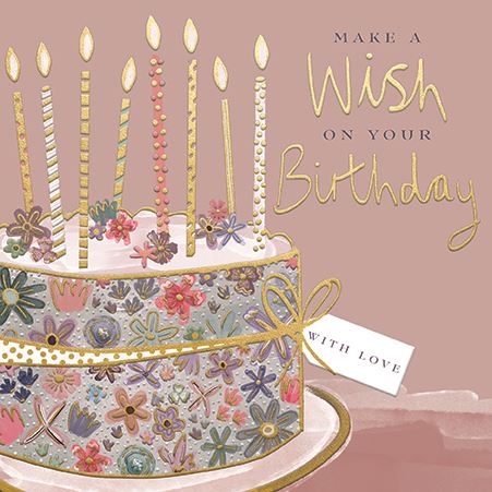 Ling Design Cake Birthday Card*