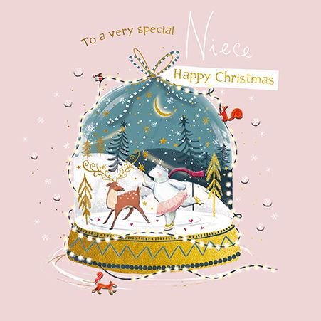 Ling Design Niece Christmas Card**
