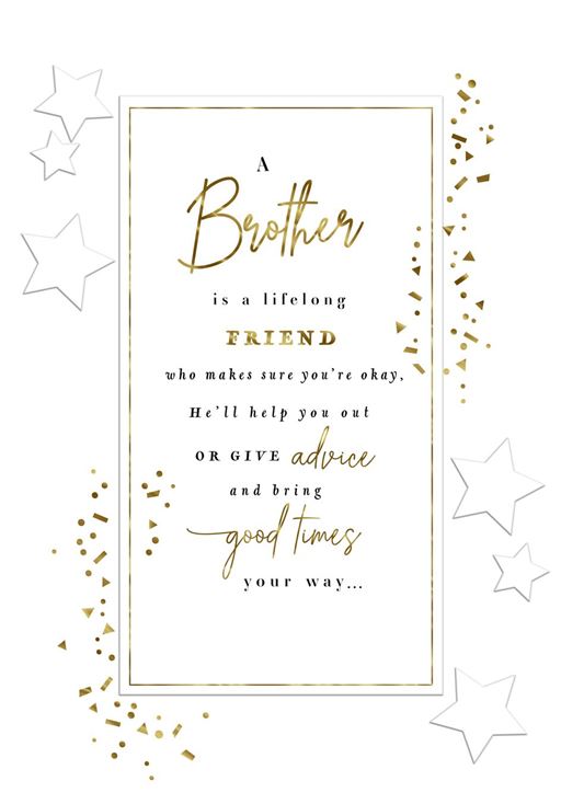 Hallmark Brother birthday Card*