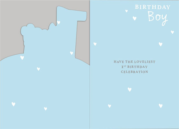 Hallmark Winnie the Pooh 1st Birthday Card*