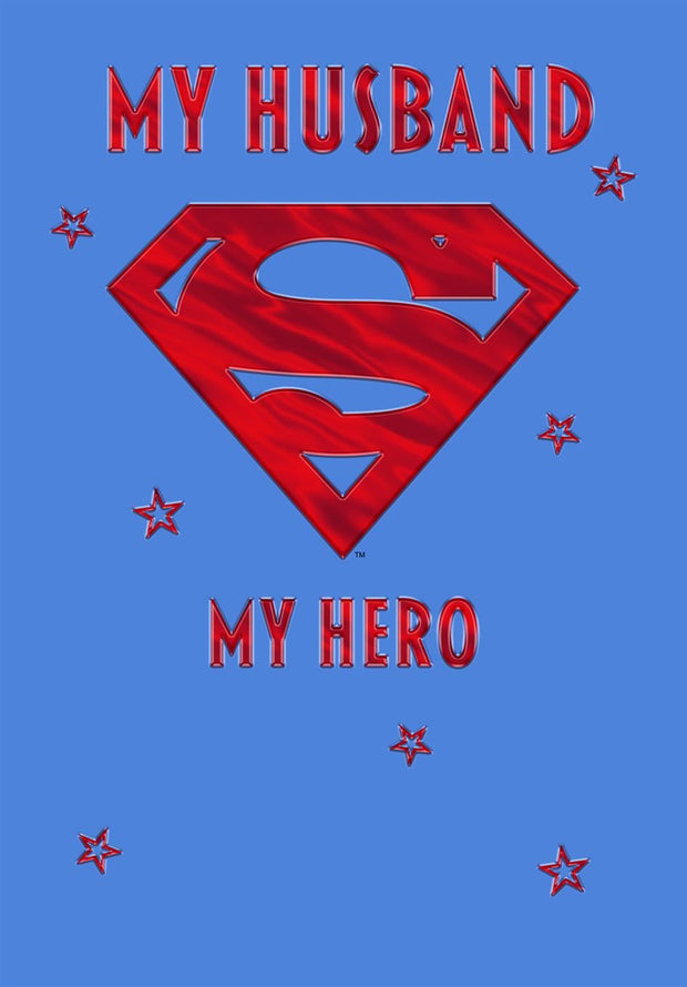 Hallmark Husband Superman Birthday Card