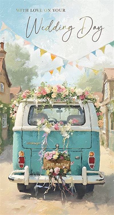Paper House Wedding Card*