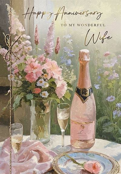 Paper House Wife On Our Anniversary Card*