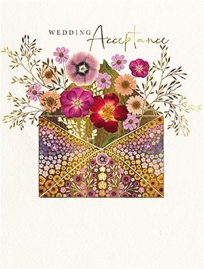 Paper House Wedding Acceptance Card*