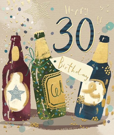 Ling Design 30th Birthday Card*