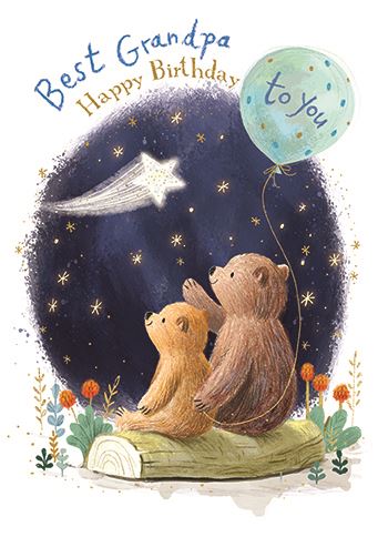 Ling Design Grandpa Birthday Card*