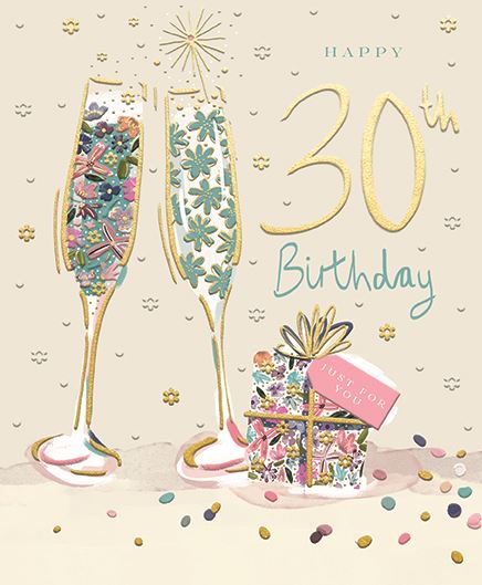 Ling Design 30th Birthday Card*