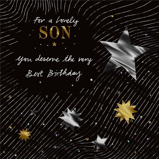 Hallmark Son Birthday Card*