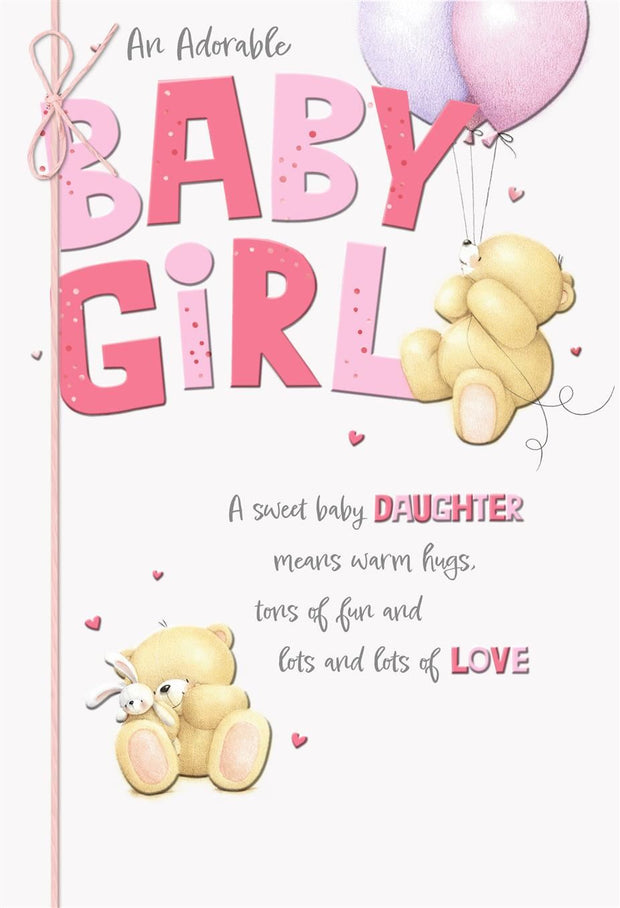 Hallmark Baby Girl Card