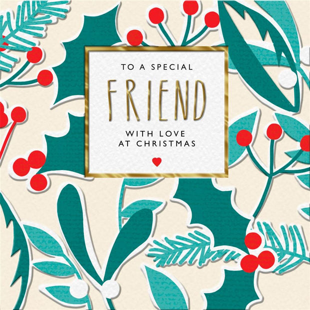 Hallmark Special Friend Christmas Card**
