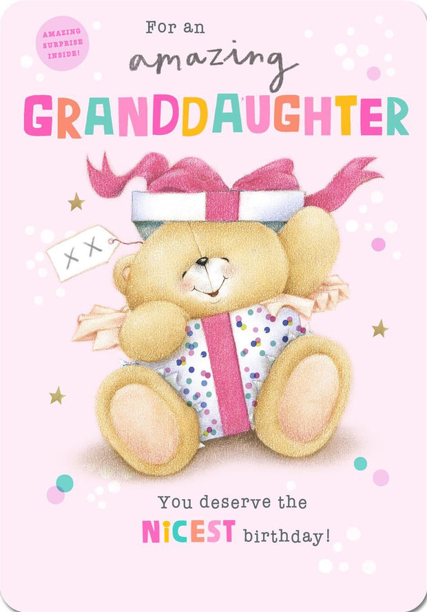 Hallmark Granddaughter Birthday Card*