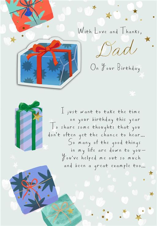 Hallmark Dad  Birthday Card*