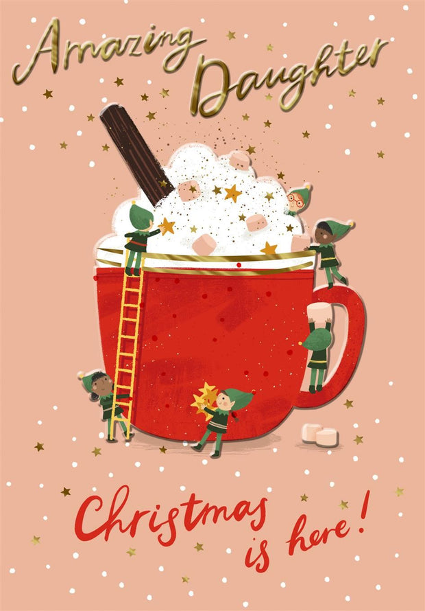 Hallmark Daughter Christmas Card**