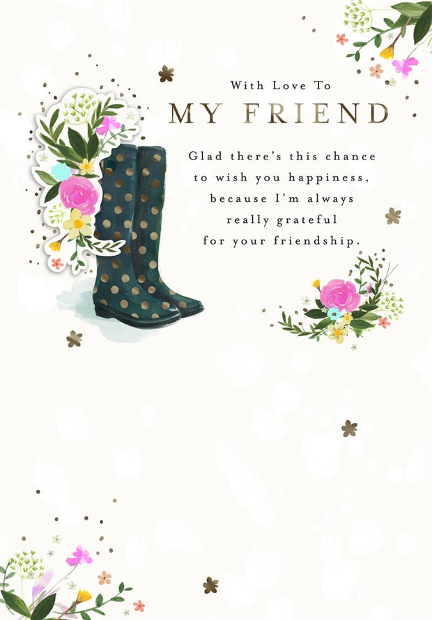 Hallmark Friend Birthday Card