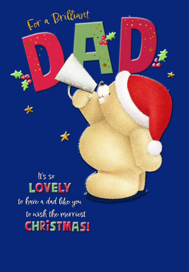 Hallmark Dad Christmas Card**