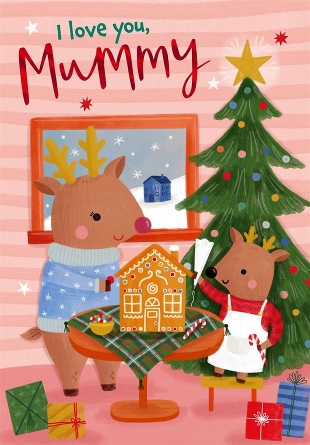 Hallmark Mummy Christmas Card**
