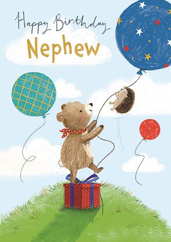 Ling Design Nephew Birthday Card*