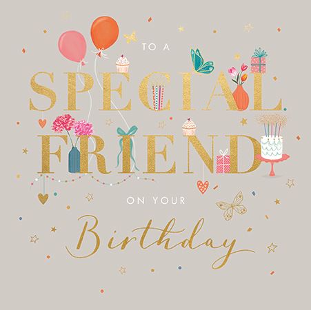 Ling Design Friend Birthday Card*
