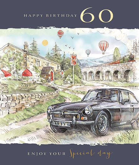 Ling Design 60th Birthday Card*