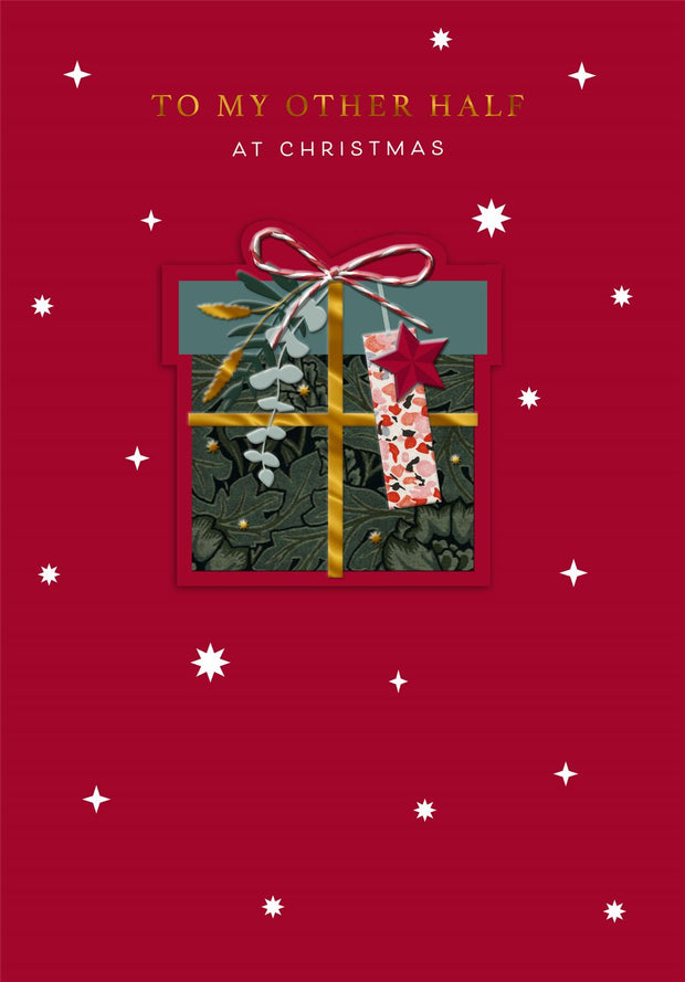 Hallmark To My Other Half Christmas Card**