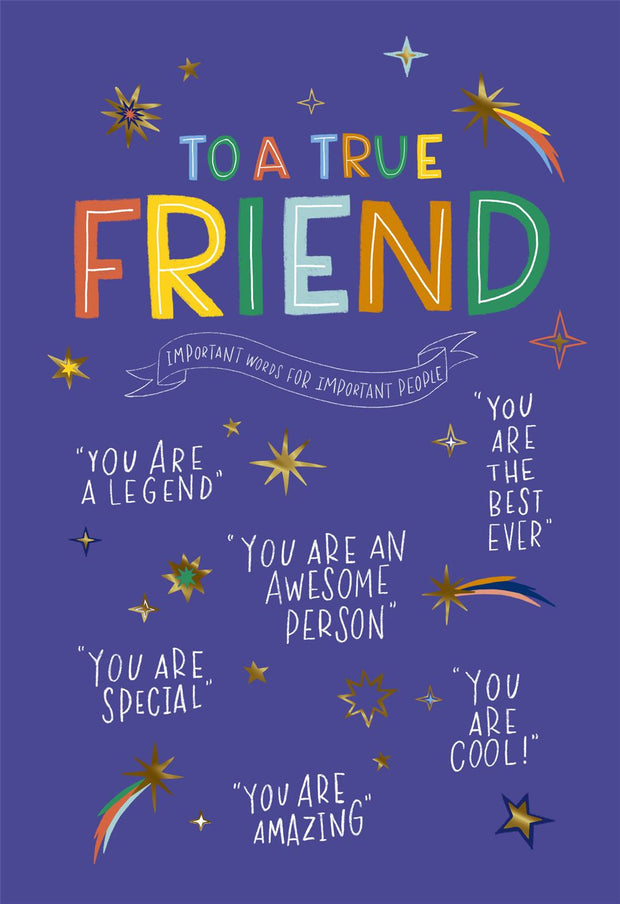 Hallmark Friend Birthday Card