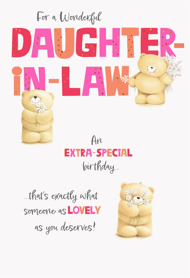 Hallmark Daughter in Law Birthday Card*