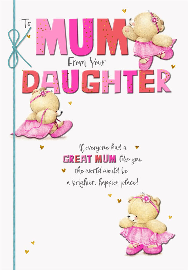 Hallmark Mum From Your Daughter Mother's Day Card