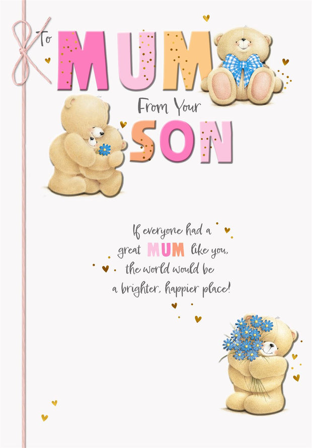 Hallmark Mum From Your Son Mother's Day Card